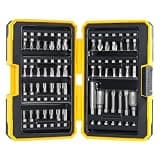 TGFTGF 49PCS Screwdriver Bit Set, S2 Steel Magnetic Nut Driver Bit Set, includes Hex, SQ, Tamper Proof Torx Security Bit Set, PH, SL, and PZ Bit, with 1/4” Hex Drill Bit Extension, Upgraded Version