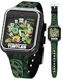 Teenage Mutant Ninja Turtles Kids Smart Watch with Selfie Camera, Video Recorder, Games, Stopwatch, Alarm, Calculator, and Calorie Counter – Fits Wrists 5.5" to 8"