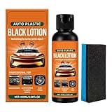 Car Interior Repair Liquid - 100g UV-Protective Refurbishing Quick Long-Lasting, Fills Cracks Scratches, Restores Color, Flexible Formula for Auto Vehicle Automobile Garage Seat Dashboard Trim