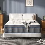 Twin XL Mattress,14 Inch Medium Plush Hybrid Mattress,Cooling Gel Memory Foam with Individually Pocket Coils,Soft Fabric Mattress Twin XL Size for Pressure Relief,Mattress in Box,CertiPUR-US