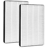 LINNIW 2 Pack F2 A2 Replacement Filters Compatible with 3M Filtrete Room Models FAP-C02WA-G2 FAP-C03BA-G2 FAP-T03BA-G2 FAP-SCO2N FAP-CO2-A2 FAP-CO3-A2 FAP-TO3-A2