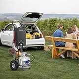 CAMPLUX Tankless Water Heater - 2.64GPM Portable Propane Heater with Dolly Hand Cart