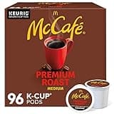 McCafe Premium Roast Coffee, Keurig Single Serve K-Cup Pods, Medium Roast, 96 Count