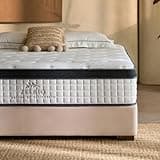 King Size, 14" Gel Memory Foam Hybrid Mattress with Pocket Coil Support, Cooling & Pressure Relief, Plush Knit Cover, CertiPUR-US Certified Foam