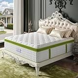 Onlylucky Luxury King Mattress 16 Inch, Hotel Collection 7-Zone Deep Sleep Hybrid Mattress King Size Bed in a Box, Extra Lumbar/Hip Support, Pressure & Back Pain Relief, Medium Firm, 365-Night Trial