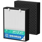 75i Replacement Filter Compatible with Alen BreatheSmart 75i Air Purifier, H13 Grade True HEPA & Carbon Media for Wildfire Smoke, Pet Dander & Cooking Odors 2-Pack