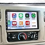 7 Inch Android 13 Car Stereo for 1999-2004 Ford F250 F-350 Super Duty, Double Din Radio with Wireless CarPlay & Android Auto, 2GB+32GB, GPS Navigation, Bluetooth, WiFi, SWC, Backup Camera