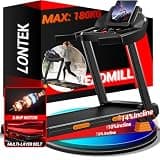 Foldable 3-in-1 Treadmill with 15% Incline, 12 km/h, Foldable Home Treadmill, Electric Treadmill, 3 HP, Quiet Treadmill, 180 kg Weight Capacity