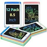 Party Favor LCD Writing Tablet for Kids, 8.5 Inch Colorful Doodle Board Drawing Tablet, Educational Learning Toys Birthday Gifts for Boys Girls Age 3 4 5 6 7 8 (12 Pack)