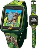 Jurassic World Kids Smart Watch - 10 Watch Faces, 3 Wallpapers, Interactive Games, Alarm, Camera, Voice Recorder, Calculator, Pedometer, Fits 5.5"-8.0" Wrists