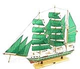 Alexander von Humboldt I Model Sailboat by muschel-sammler-shop