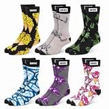 FORTNITE Fun: 6-Pack High Socks for Boys and Teens – Vibrant Gaming Designs, Comfortable Fit, Durable Materials – Boys Gift Set