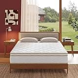 SRJunidexor 12''Medium Firm Hybrid Mattress & Cooling Gel Memory Foam and Pocketed Coils, Fiberglass Free CertiPUR US Certified for Side Back Stomach Sleepers (King (U.S. Standard), 12.0, 12, Inches)