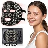 BANEALLEY 7-Color LED Facial Mask, Red Light Therapy for Face, At-Home Beauty Device