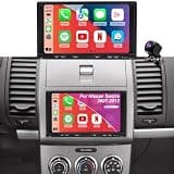 Car Radio for Nissan Sentra 2007-2012, Versa 2007-2014, 350Z 2003-2009, NV200 2009-2017, Pathfinder 1994-2007, 7 Inch Touchscree Head Unit Stereo, Carplay Android Auto GPS FM BT WiFi SWC Backup Camera