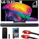 LG 65 inch OLED evo AI C6 4K Smart webOS TV (2026) OLED65C6PUA Bundle with HW-Q600F 3.1.2ch Soundbar and Subwoofer, 2X HDMI Cable and Deco Gear Home Theater Beginner's Guide
