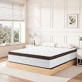 12 Inch Full Mattress, Medium Firm Hybrid Mattress Full with Zoned Pocket Springs & Memory Foam for Pressure Relief, Motion Isolation | Fiberglass-Free, CertiPUR-US Certified | 75"*54"