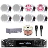 Vaiyer Home Audio System Kit, 7.2 Channel 1500W Bluetooth Amplifier