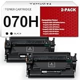 070H Black Toner Cartridge High Capacity 10,200 Pages Compatible Replacement for Canon 070 H CRG-070 for imageCLASS MF465dw MF462dw MF460dw LBP246dw LBP247dw LBP240dw Printer 2 Pack