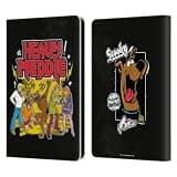 Head Case Designs Officially Licensed Scooby-Doo Heavy Meddle Mystery Inc. Leather Wallet Case Compatible with Amazon Kindle Paperwhite 6