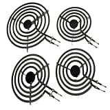 MP31YA 6-inch burner safety element, packaging includes 3 MP15YA 6-inch and 1 MP21YA 8-inch, suitable for Kenmore Whirlpool and other brands, part numbers WPY04100166 4381750 Y0E00801799