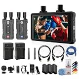 Hollyland Mars M1 Enhanced 5.5 Inch Wireless Transmitter & Receiver Video Monitor + Mars 4K Transmission Kit, 450ft Range, 4K30 Monitoring for Filmmaking and Content Creation (Bundle)