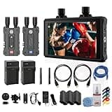Hollyland Mars M1 Enhanced 5.5 Inch Wireless Transmitter & Receiver Video Monitor + Mars 4K Transmission Kit, 450ft Range, 4K30 Monitoring for Filmmaking and Content Creation (Bundle)