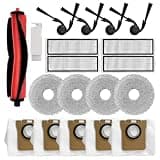 Accessories Kit Compatible with Xiaomi H50 H50 Pro Robot Vacuum (18 Pack)