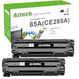 85A CE285A Black Toner Cartridge Replacement for HP 85A CE285A P1102w Ink Toner Cartridge for HP LaserJet Pro P1100 P1102 P1102w 1102w M1132 M1130 M1212nf MFP P1109w P1109 M1210 Printer Ink (2-Pack)