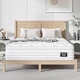 King Mattress, 14 Inch King Hybrid Mattress in a Box with Memory Foam and Individual Pocket Spring, Medium Firm for Pressure Relief and Motion Isolating, CertiPUR-US Certified