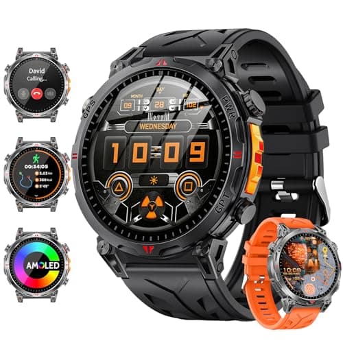 Rmana GPS Military Smart Watches for Men