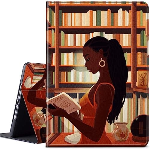 CGFGHHUY for Microsoft Surface Pro 8 Case 13 inch Lightweight Protective PU Leather Smart Stand Cover with Auto Wake Sleep Case for Microsoft Surface Pro 8 2021 - Bookshelf