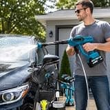 Cordless Pressure Washer, 2026 New 1800 Psi Battery Powered Handheld Washer with 6-in-1 Nozzle, Handheld Pressure Electric Power Cleaner for Car Home Garden Patio Fence Floor Yard Cleaning (Blue)