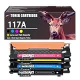 HYHBGVCXZ 117A Compatible Toner Cartridges 4-Pack (Bk/C/M/Y)