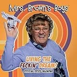 2025 Calendar Mrs Brown's Boys Month to View Square Calendar Official Product