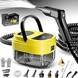 Steam Cleaner,15s Heat-Up,1.6L Tank,3-Level Adjustable Handle,2500W Steamer for Cleaning,Portable Steamer for Cleaning with 16PCS Accessories,Steam Cleaner for Home,Grout,Tile,Couch,Car,Dirt,Grease