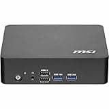 MSI Cubi NUC Cubi NUC TWG S-016US Desktop Computer - Intel N-Series N150-8 GB - 128 GB PCI Express NVMe 3.0 x4 SSD - Mini PC - Black