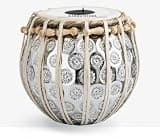 Professional 3.5 Kg copper Bayan (Dagga) – Handmade Heavy Weight Concert Quality Tabla Bass Drum