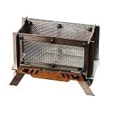 XINNIKESI Camping Cookware, Portability Incenses Burners Charcoals Stove Stainless Steel Camp Firewood Stove for Outdoor Camping