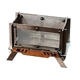 XINNIKESI Camping Cookware, Portability Incenses Burners Charcoals Stove Stainless Steel Camp Firewood Stove for Outdoor Camping