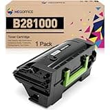 MEGOFFICE Compatible B281000 Toner Cartridge Replacement for Lexmark B2865 Black Toner Cartridge Compatible for Lexmark B2865 B2865dw Laser Printer