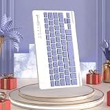 Lovskoo Pocket Keyboard and Mouse Universal Purple Keyboard Mouse Combo