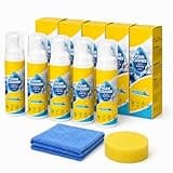 4-in-1 Multi-Enzyme Foam Cleaner 5oz, All Purpose Cleaning Spray and Multi Purpose Foam Cleaner for Kitchen Grease Care, Bathroom Tiles, Car Interior, Sofa Upholstery, Carpet (5PCS)