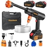 Cordless Pressure Washer, 1200 PSI Portable Power Washer with 6-in-1 Nozzle