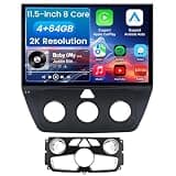 11.5-inch Octa Core 4+64GB Car Radio Stereo for Dodge Ram 2019-2024 (Only Fit Manual A/C Models), Plug and Play 2K Touch Screen Android 13 Head Unit with Wireless CarPlay& Android Auto