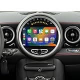 8 Inch Touch Screen Car Stereo for Mini Cooper R55 R56 R57 R58 R59 R60 R61, with Snapdragon 665, 128GB, Android System,Wireless CarPlay & Android Auto,GPS Navigation,Support Backup Camera/DVD