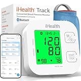 iHealth Track Smart Upper Arm Blood Pressure Monitor & Rechargeable Fingertip Pulse Oximeter