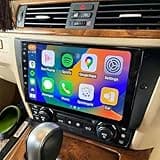 9" Car Radio Stereo for BMW 3 Series E90/E91 2005-2011, 4+64G Android 13 Car Radio with Wireless Carplay Android Auto GPS Navigation Bluetooth WiFi FM SWC Mirror Link Backup Camera