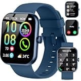 Jugeman Smart Watch for Men Women (Answer/Make Call), Fitness Watch with Heart Rate/Sleep Monitor/Pedometer/Calories-A05