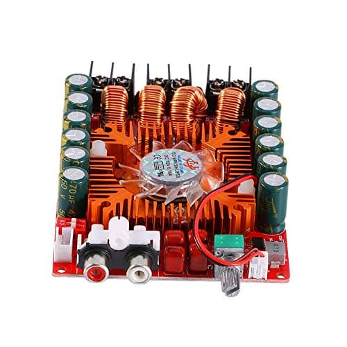 Gimax TDA7498E Digital Amplifier Board 160W+160W DC 15-36V Dual Channel Audio Stereo Power Module Supporting BTL J1/J2/J3/J4 Model